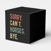 Sorry, ik kan geen paarden kopen II Bedankdoosjes (Achterkant)
