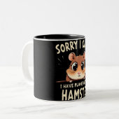 Sorry, ik kan het niet tweekleurige koffiemok (Voorkant links)