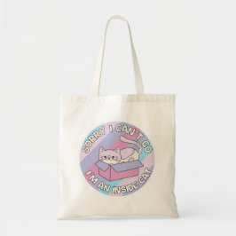 Sorry Ik Kan Niet Iedere Kat Is Een Huiskat Funny Tote Bag