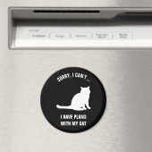 Sorry, ik kan niet... Ik heb plannen met mijn kat Magneet (Insitu (Vaatwasser))