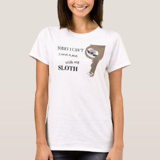 Sorry, ik kan niet, ik heb plannen met mijn luiaar t-shirt