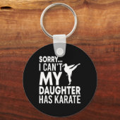Sorry, ik kan niet, mijn dochter heeft karate, gra sleutelhanger (Voorkant)