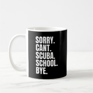 Sorry, ik kan niet naar school gaan koffiemok