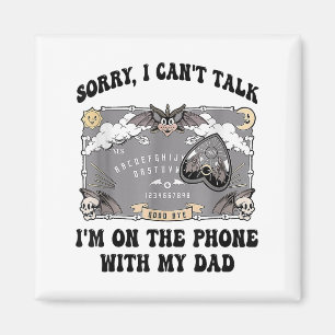 Sorry, ik kan niet praten, ik ben aan de telefoon magneet