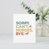 Sorry, ik kan paarden niet doemen informatiekaartje (Staand voorkant)