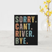 Sorry, ik kan River Bye niet vergeten Kaart (Gele Bloem)