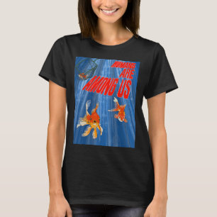 Sorry Ik Luisterde Niet Ik Dacht Aan Vissen T-shirt