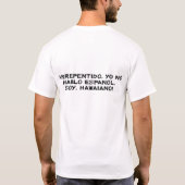 Sorry, ik spreek geen Spaans... Ik ben Hawaiian T-shirt (Achterkant)