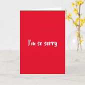 Sorry, ik wilde de Applecart niet van streek maken Kaart (Gele Bloem)