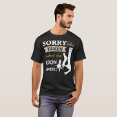 Sorry Im Already Taken By A Smokin Hot Coon T-shirt (Voorkant volledig)