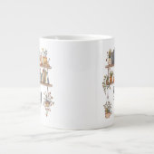 Sorry I'm Booked Book Lover Grote Koffiekop (Voorkant)