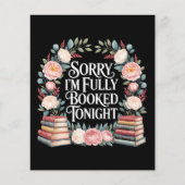 Sorry I'M Fully Booked Tonight Flyer (Voorkant)