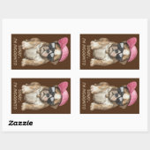 SORRY I'M INDOGNITO (English Bulldog) Rechthoekige Sticker (Vel)