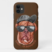 SORRY I'M INDOGNITO (Franse Mastiff) grappige hond Case-Mate iPhone Case (Achterkant)