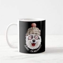 SORRY I'M INDOGNITO (Japanse Spitz) grappige hond Koffiemok
