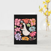 Sorry I'm Late His Timing Not Mine, Funny Christia Kaart (Gele Bloem)