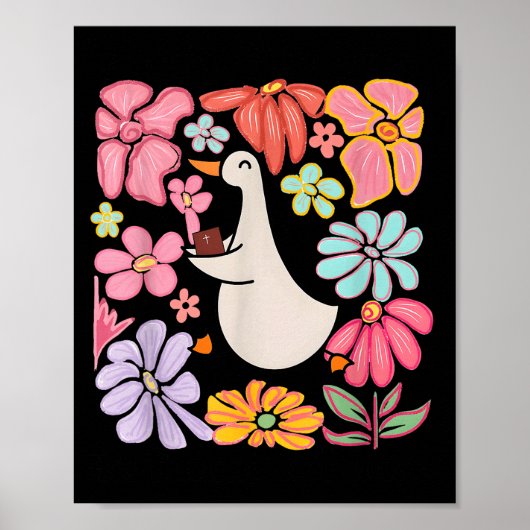 Sorry I'm Late His Timing Not Mine, Funny Christia Poster (Voorkant)