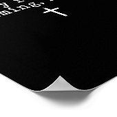 Sorry I'm Late His Timing Not Mine Shirt  Poster (Hoek)