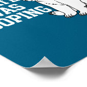 Sorry I'm Late I Was Ong Funny  Poster (Hoek)