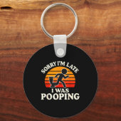 Sorry I'm Late I Was Ong Funny  Sleutelhanger (Voorkant)