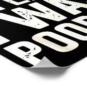 Sorry I'm Late I Was Ong  Poster (Hoek)