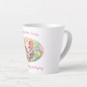 Sorry I'm Late Olifant Ontwerp Latte Mok (Rechterhoek)
