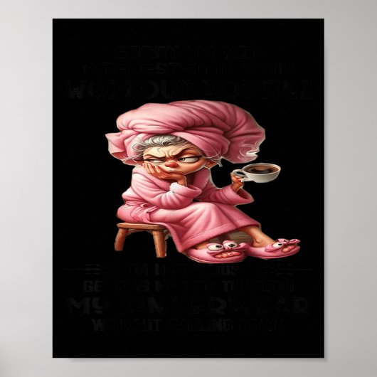 Sorry I'm Not Interested In Your Workout Routine I Poster (Voorkant)