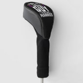 Sorry jongens, deze man gaat homo trouwen golfheadcover (Schuin)