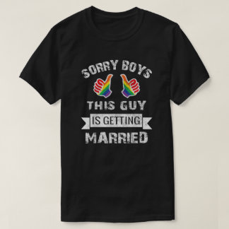 Sorry jongens - hij is van de markt Pride T-shirt