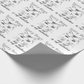 sorry jongens mijn kat is mijn valentijn cadeaupapier (Hoek)