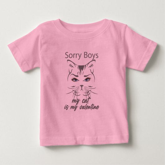 sorry jongens mijn kat is mijn valentine (Voorkant)