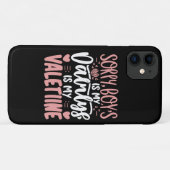 Sorry Jongens Papa Is Mijn Valentijn Case-Mate iPhone Case (Achterkant (horizontaal))