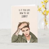 Sorry Kaart (Gele Bloem)