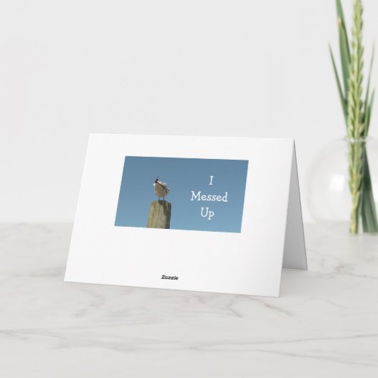 Sorry Kaart (Achterkant)