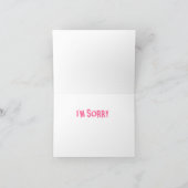 Sorry Kaart (Binnen)