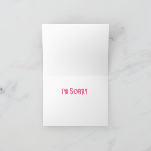 Sorry Kaart (Binnen)