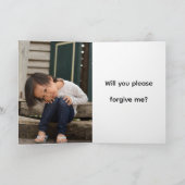 SORRY, KAART EXCUSES (Binnen)