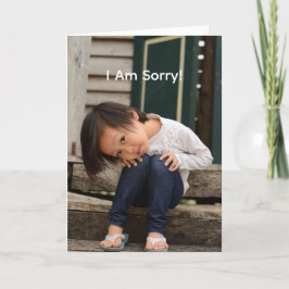 SORRY, KAART EXCUSES