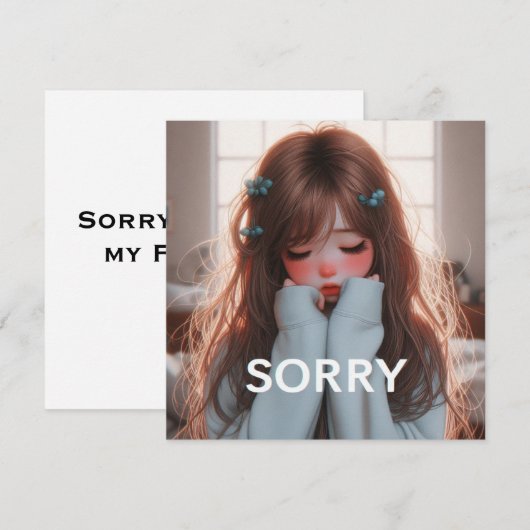 Sorry Kaarten  (Voorkant / Achterkant)