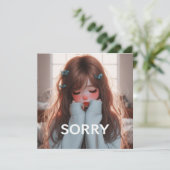 Sorry Kaarten  (Staand voorkant)