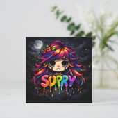 Sorry Kaarten (Staand voorkant)