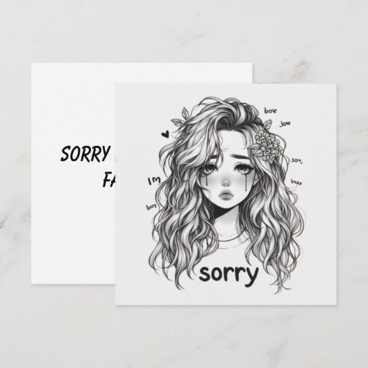 Sorry Kaarten  (Voorkant / Achterkant)