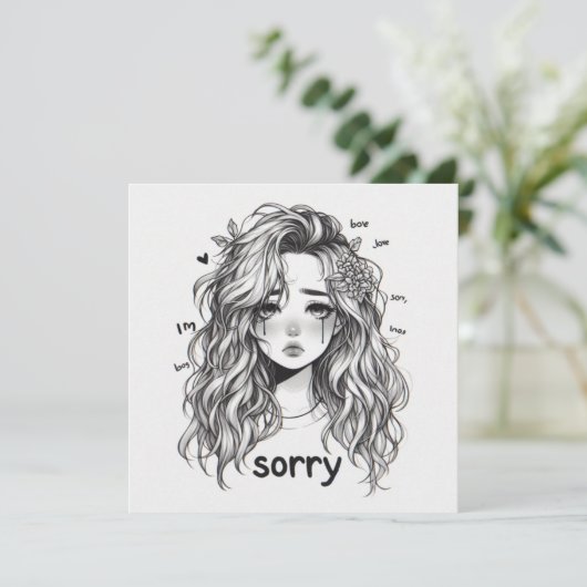 Sorry Kaarten (Staand voorkant)