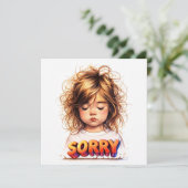 Sorry Kaarten (Staand voorkant)