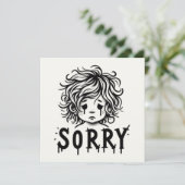 Sorry Kaarten  (Staand voorkant)