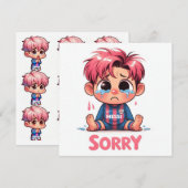 Sorry Kaarten  (Voorkant / Achterkant)