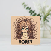Sorry Kaarten Kaart (Staand voorkant)