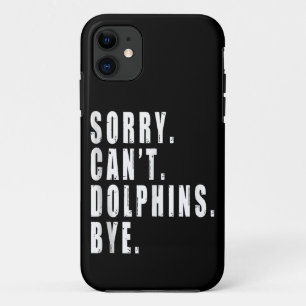 Sorry Kan Dolfijnen Bye Zee Dier Marine Life Case-Mate iPhone Case