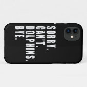 Sorry Kan Dolfijnen Bye Zee Dier Marine Life Case-Mate iPhone Case (Achterkant (horizontaal))