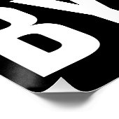 Sorry kan geen honkbal kopen grappige speler perfect poster (Hoek)